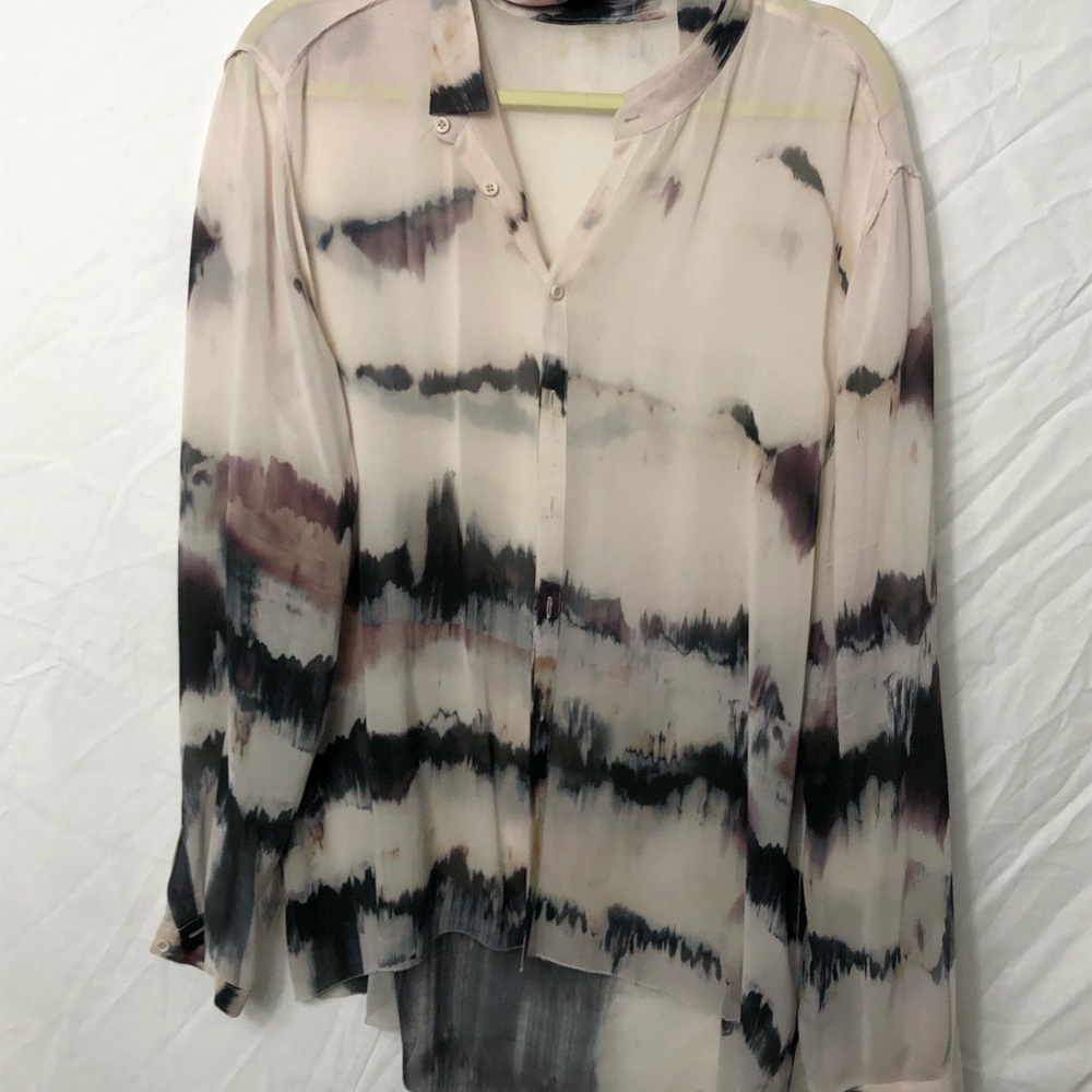 silk blouse